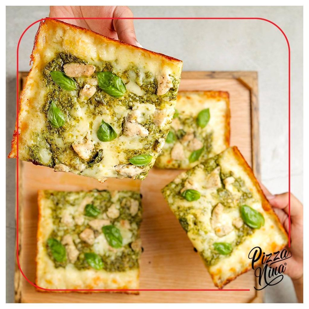Pizza Nina Creamy Chicken Pesto