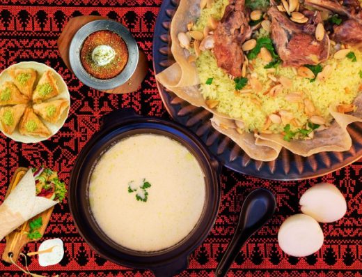 Jordan-Famous-Food-Mansaf,Kanafeh,Baklava