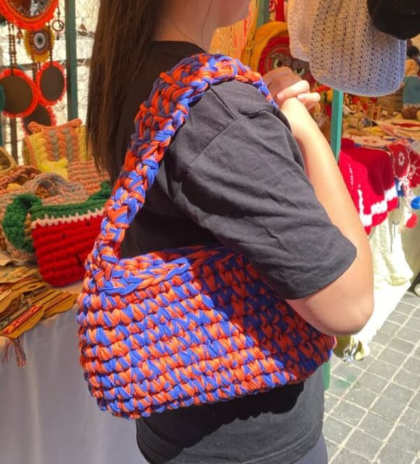Blue and orange