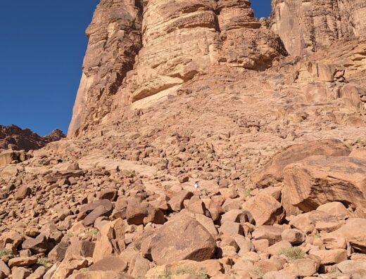 Lawrence’s Spring granite-sandstone contact