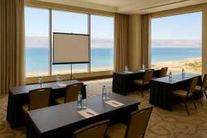 meeting packages in Jordan, Dead Sea convention center.