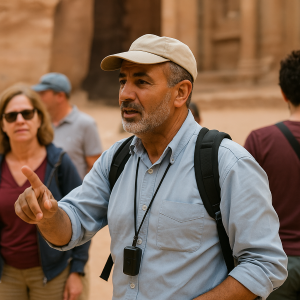 guide in petra