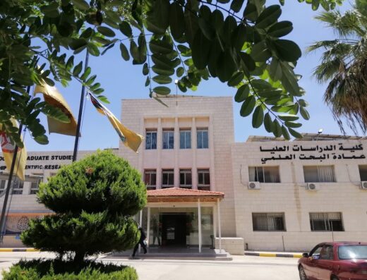 Graduate Studies of the University of Jordan building