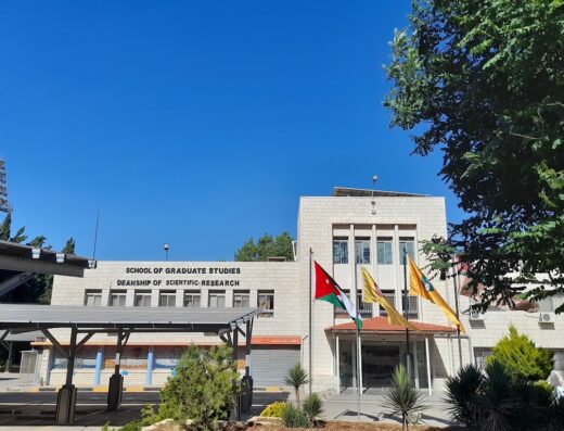 Graduate Studies of the University of Jordan building
