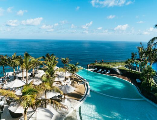 Infinity pool overlooking the Red Sea