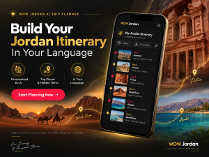 WOW Jordan AI itinerary planner for personalised Jordan travel planning