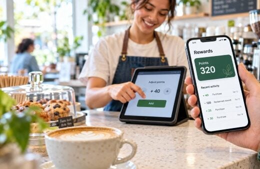 How to use loyalty card in restaurant